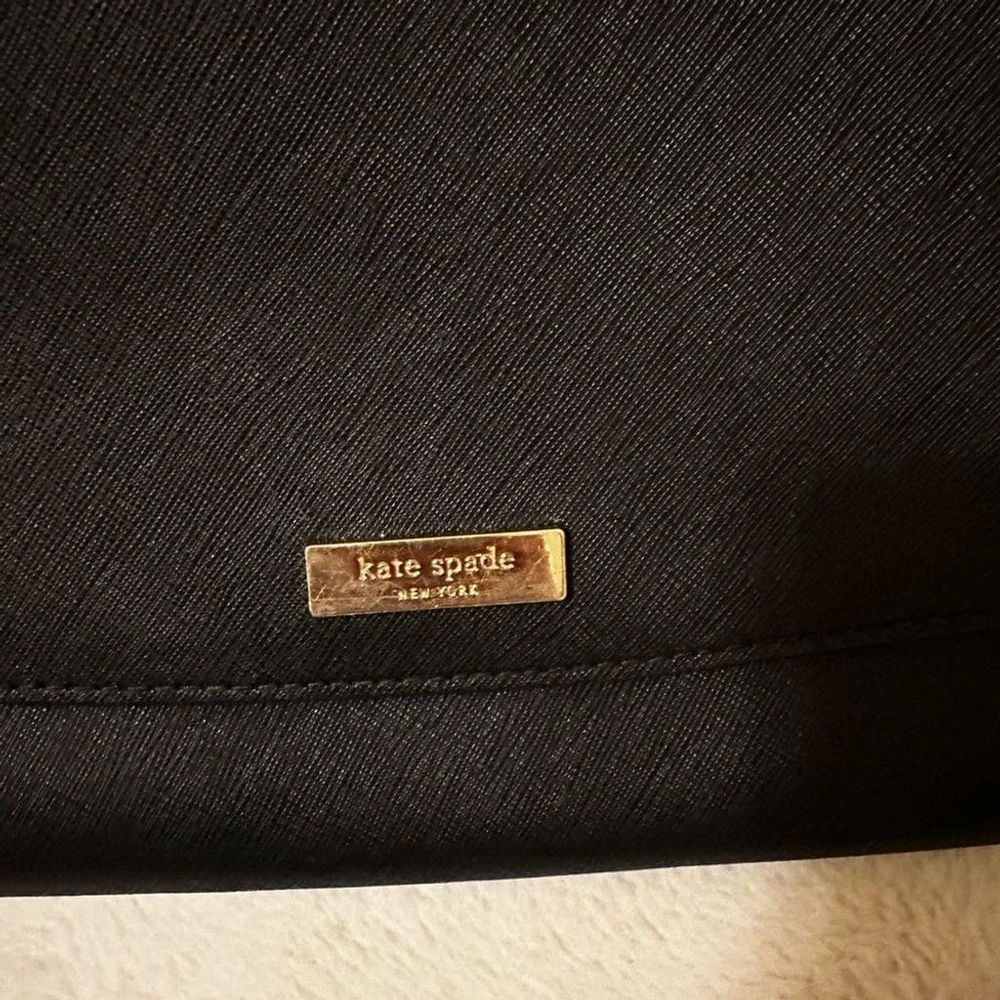 Kate Spade New York Greer Laurel Way Black Crossbody Purse